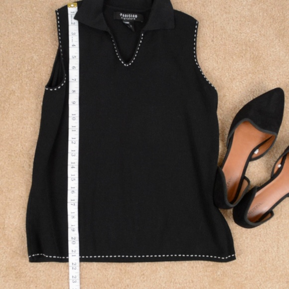 END OF YEAR SALE -Parisian Signature Black Work/ Play Top (Small) - Picture 5 of 7